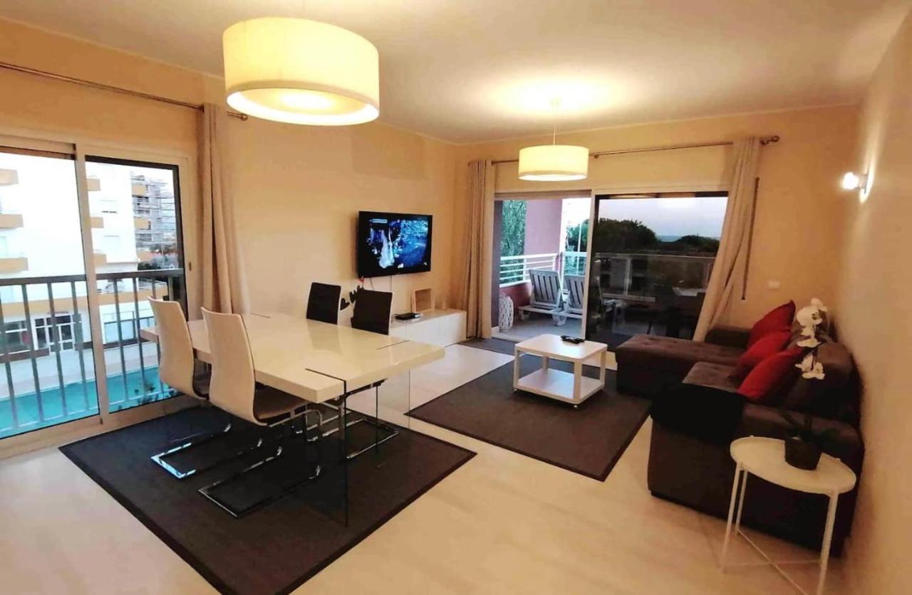 Beachfront Seaview Litoralmar Apt, Fast Wifi, Airco, Pool, Private Parking Портиман Экстерьер фото