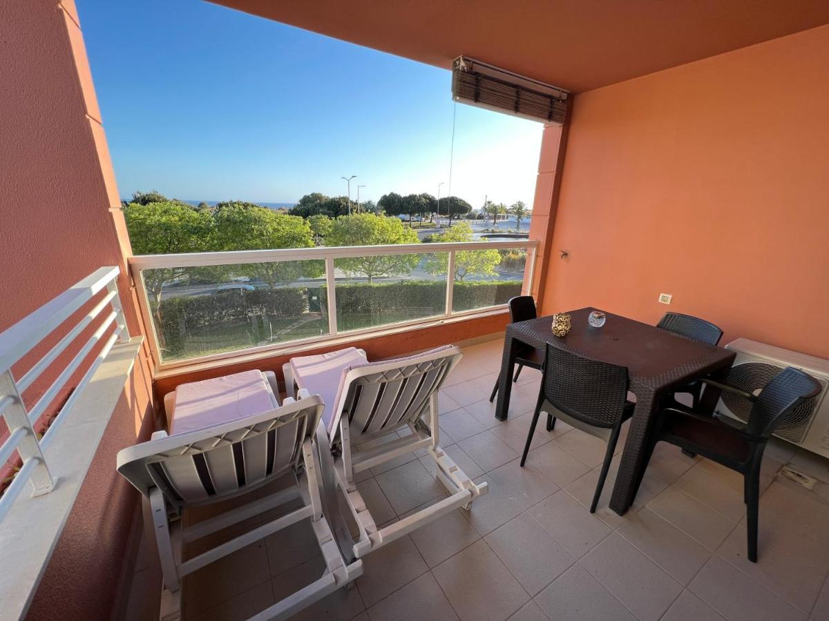 Beachfront Seaview Litoralmar Apt, Fast Wifi, Airco, Pool, Private Parking Портиман Экстерьер фото
